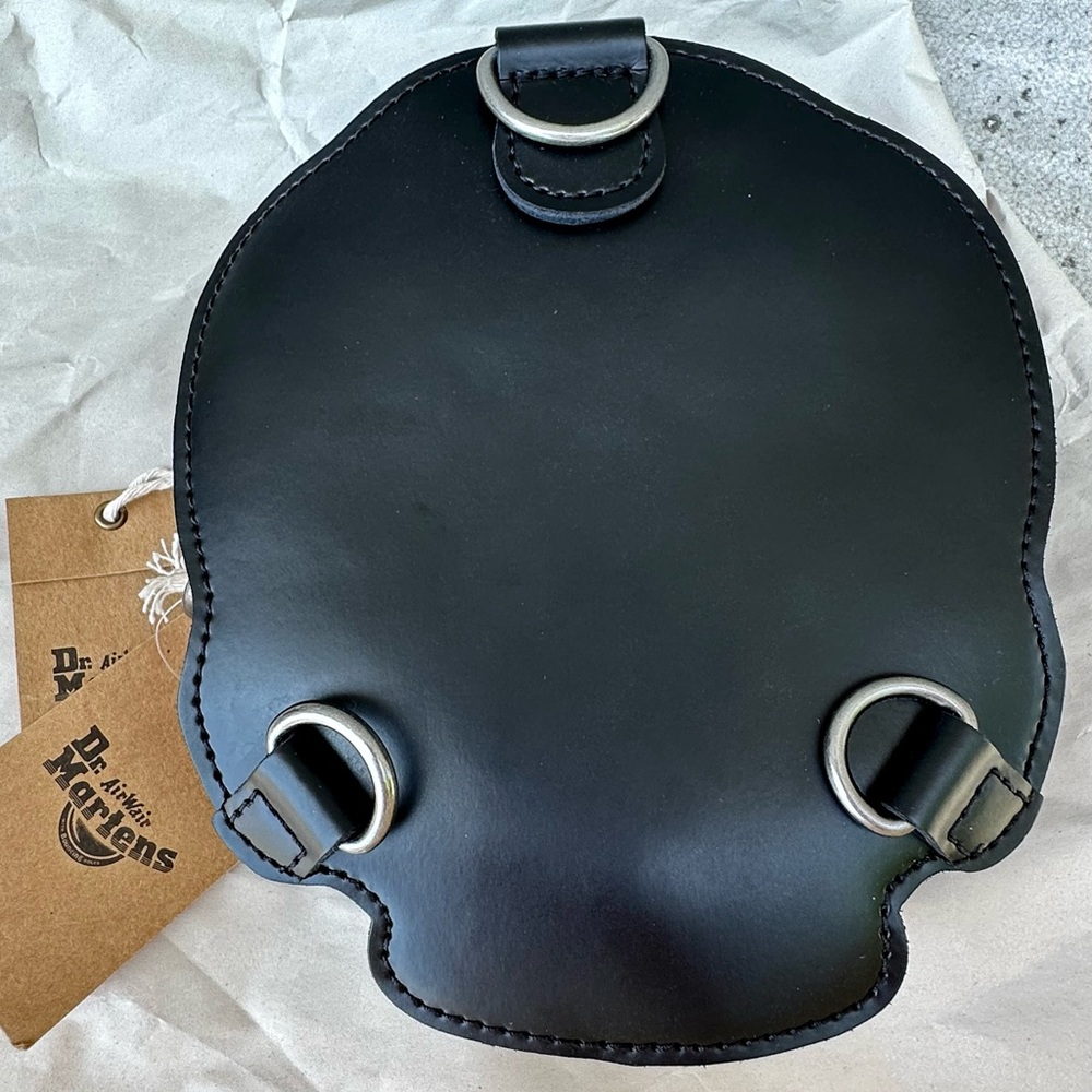 SOLD!!New with Tags NWT Dr. Martens Skull studded convertible bag backpack - Picture 6 of 6